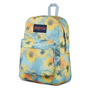 JANSPORT SUPERBREAK PLUS -  surrealsunflwrblue